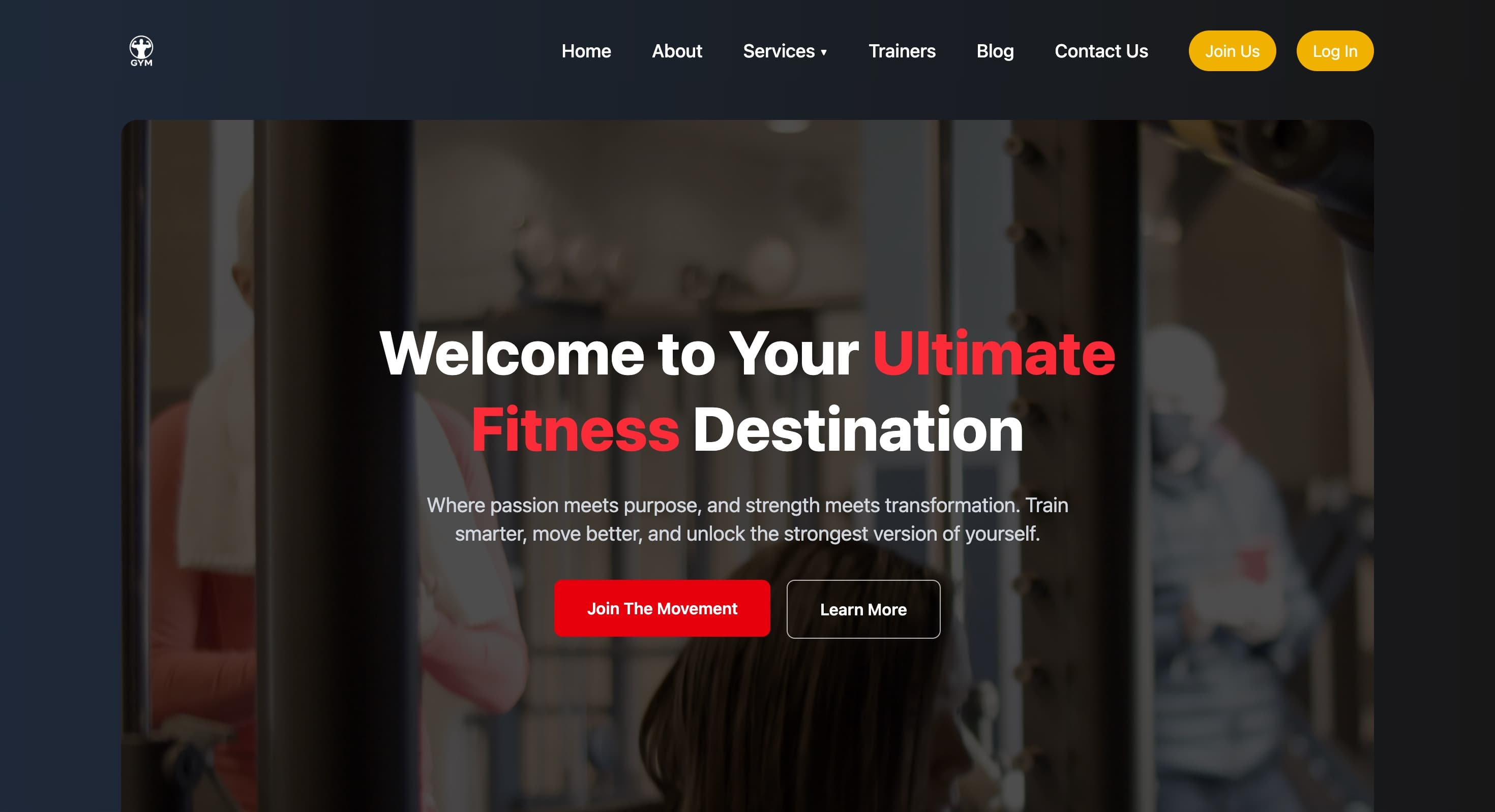 GymFit – Modern Fitness & Gym Management Platform